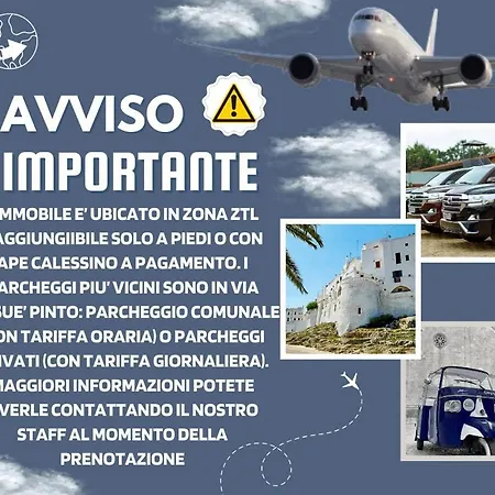 Daire Guesthost - Il Nido Dell'anima Withterrace Ostuni